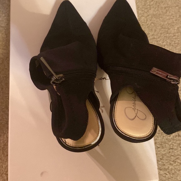 JESSICA SIMPSON - POLYESTER BLACK SHOES - Picture 3 of 8